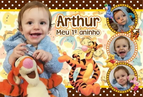 FOTO IMÃ PERSONALIZADO - TIGRÃO - c/ 20 unidade