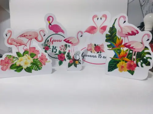 Totens de Mesa Kit c/ 5 Unidades