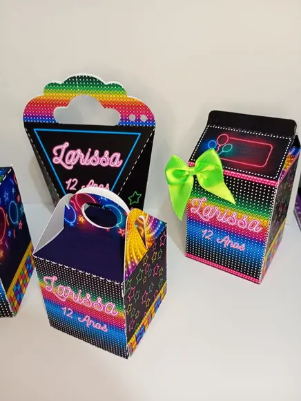 Kit Caixinhas Personalizadas c/ 50 Itens