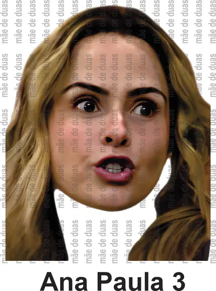 Mascara Personalizada c/ 05 Unidades - Ana Paula Renault