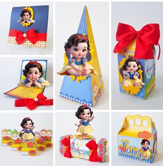Arquivo de Corte Digital Studio Branca de Neve Baby