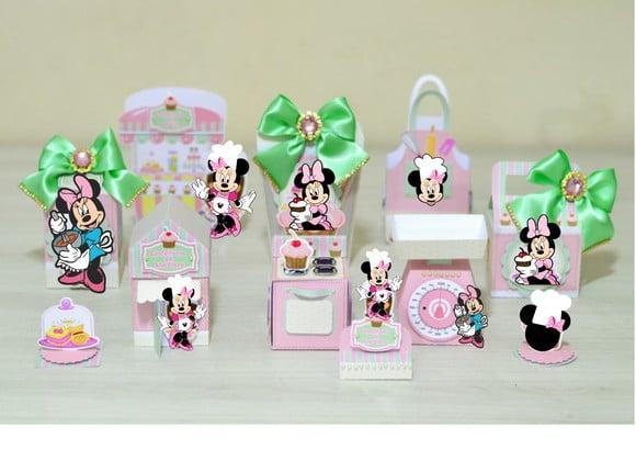 Arquivo de Corte Studio Minnie Confeiteira