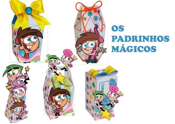 Arquivo de Corte Digital Studio os Padrinhos Mágicos