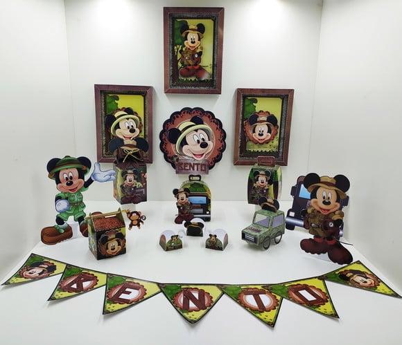 Arquivo Mickey Safari pdf Corte Manual