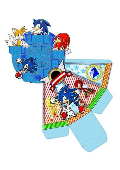 Arquivo Corte Digital Studio ou pdf Roda Gigante Sonic Luxo