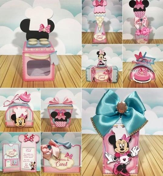 Arquivo Digital Minnie Confeiteira Studio e pdf