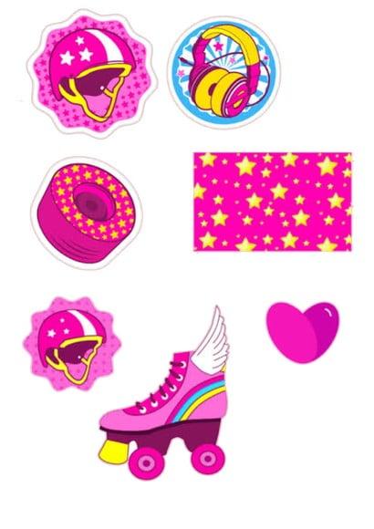 Arquivo Apliques Silhouette ou pdf ou Png Sou Luna