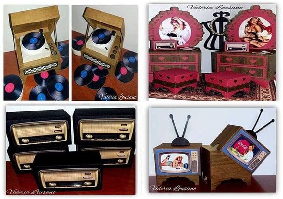 Kit Arquivo de Corte Digital Silhouette Pin Up