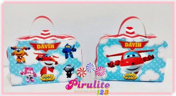 Arquivo de Corte Maletinha Super Wings