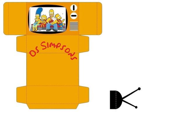 Arquivo Digital Studio Silhouette Tv os Simpsons