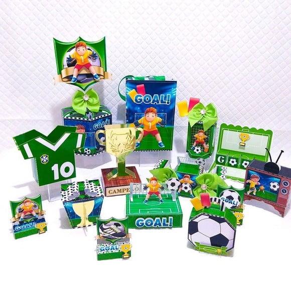 Arquivo Caixa Silhouette Futebol Luxo