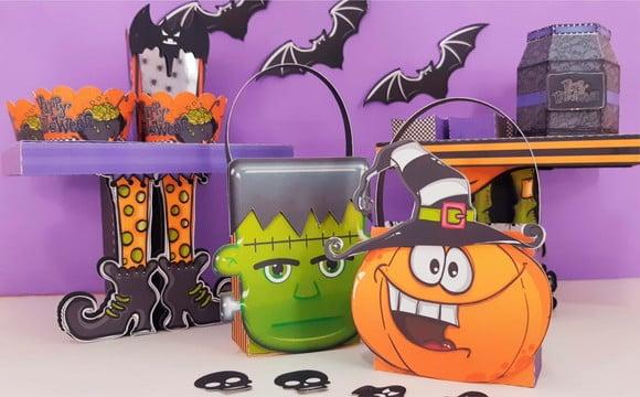 Halloween Arquivo Digital de Corte Studio, pdf Imprimível.