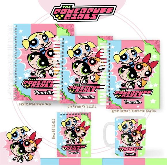 Combo de Capas Volta Ás Aulas as Meninas Super Poderosas