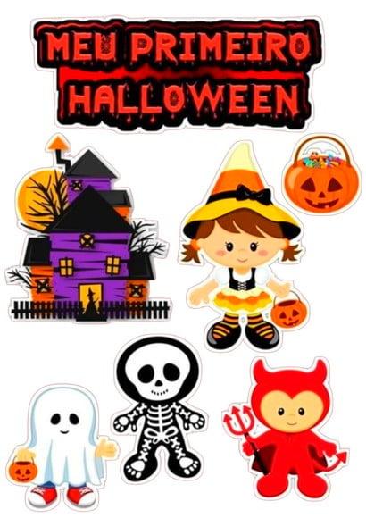 Arquivo Digital Studio e Silhouette Meu Primeiro Halloween