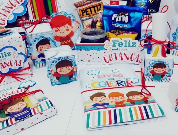 Arquivo Caixa Silhouette Dia das Crianças Luxo