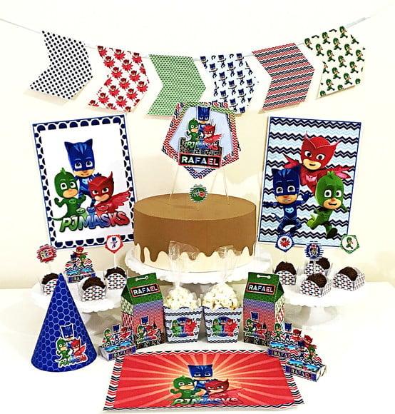 ARQUIVO CAIXA SILHOUETTE FESTA EM CASA HEROIS MASCARADOS