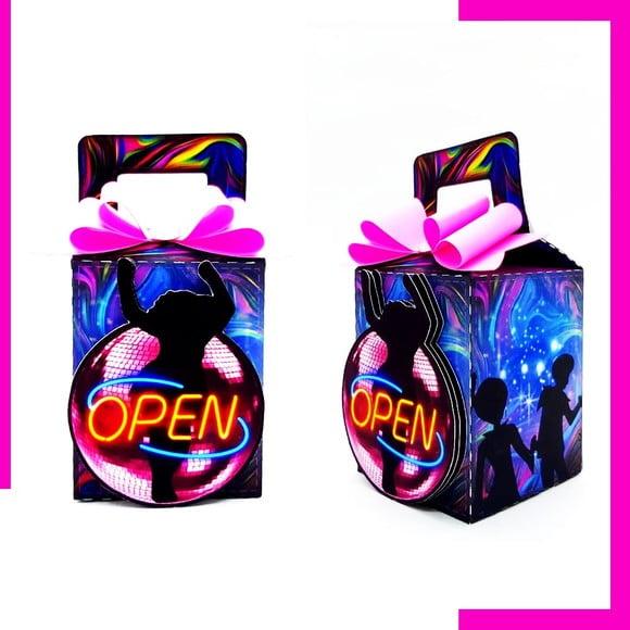 Arquivo Corte Digital Festa Balada Neon Luxo
