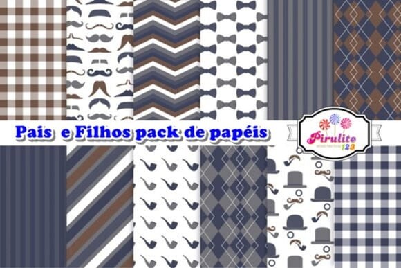 Papeis Digitais Dia Dos Pais Luxo
