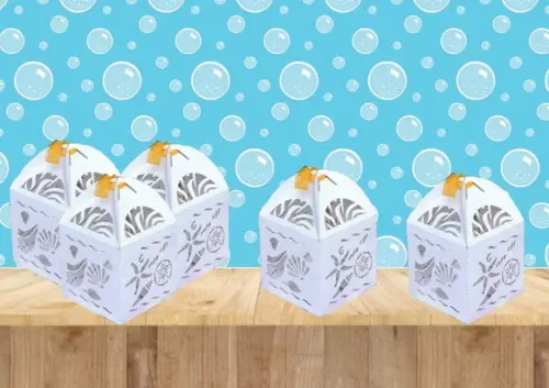 Arquivo Digital Silhouette Caixa Fundo do Mar Vazada 2 Model