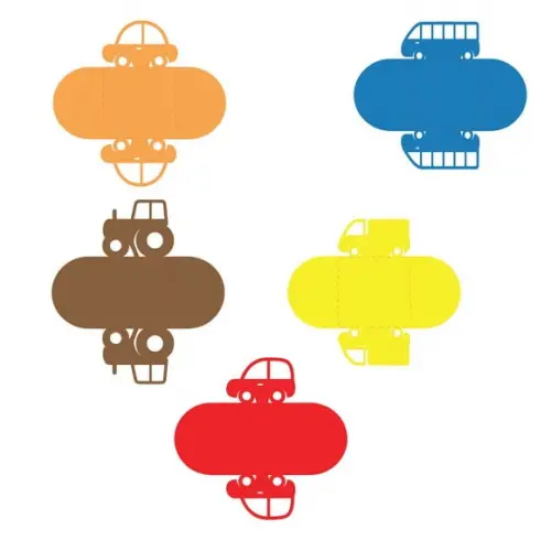 Arquivo Silhouette Forminhas Carrinhos