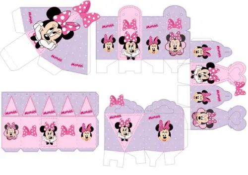 Arquivo Digital Silhouette Minnie Rosa Luxo