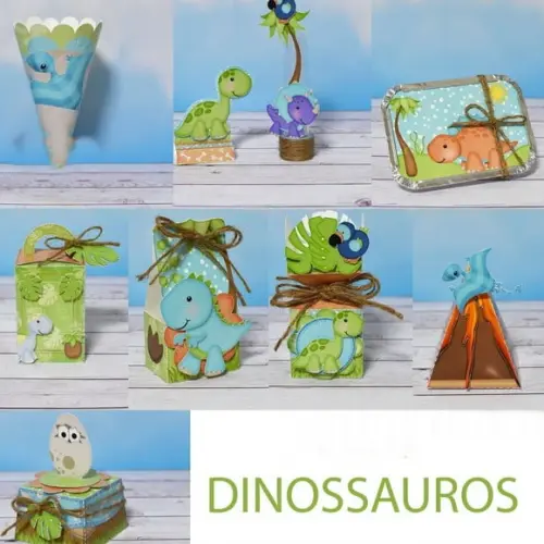 Arquivo Digital de Corte Studio e pdf Dinossauro