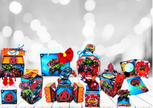 Arquivo Silhouette Vingadores Completo Luxo