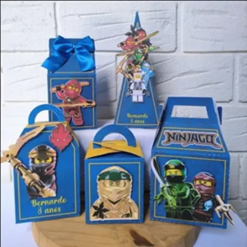 Ninjago Arquivo de Corte Digital Studio e pdf