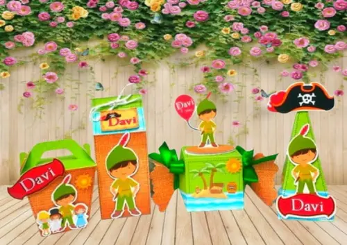 Arquivo Digital Silhouette Peter Pan Luxo
