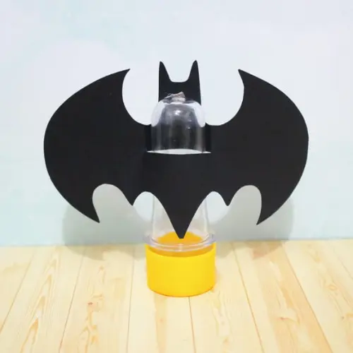 Arquivo Silhouette Enfeite Batman Tubete