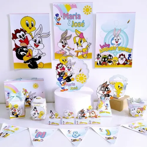 Arquivo Caixa Silhouette Tiny Toons Luxo