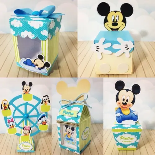 Arquivo de Corte Digital Mickey Baby Luxo