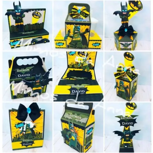 Arquivo Caixa Silhouette Batman Superluxo