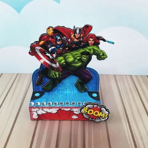Arquivo Silhouette Vingadores Completo Luxo