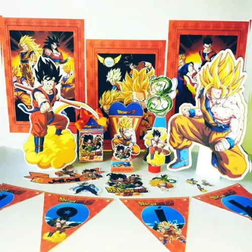 Arquivo Silhouette Dragon Ball Z Festa em Casa