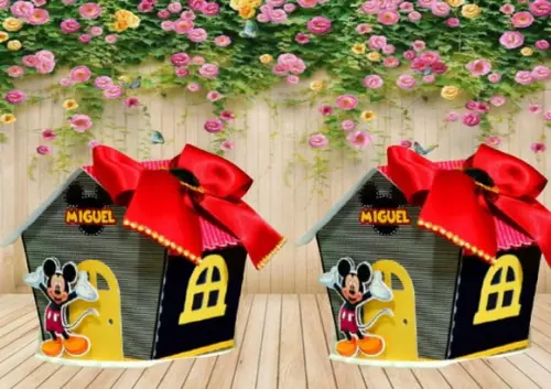 Arquivo Digital Silhouette Casinha do Mickey Luxo