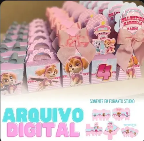Arquivo Digital de Corte Patrulha Menina Studio