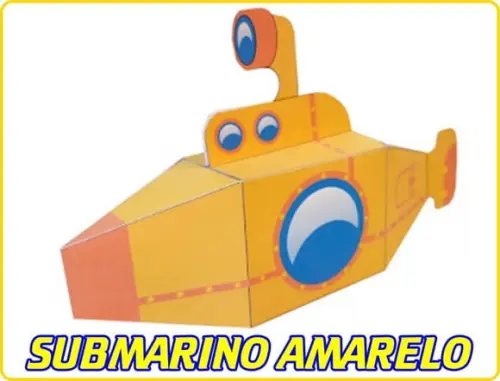 Arquivo Digital Studio Submarino Amarelo Luxo