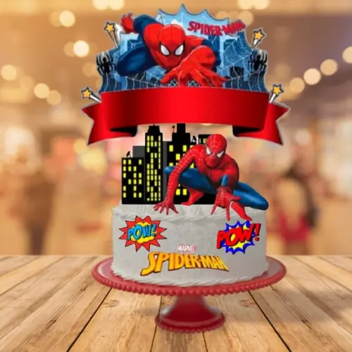 Arquivo Digital Silhouette Homem Aranha Luxo