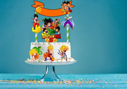 Arquivo Máquina Silhouette Topo de Bolo Dragon Ball Z