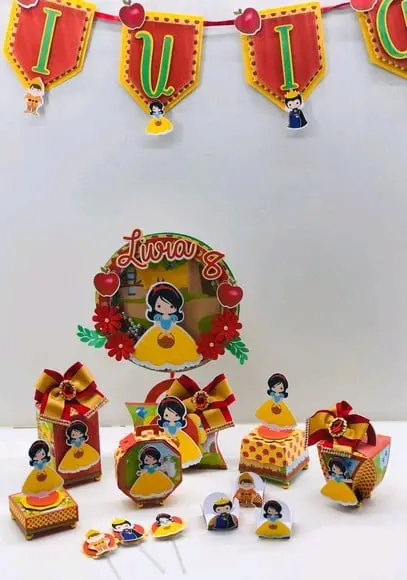 Arquivo Digital Branca de Neve FAÇA EM CASA SUPERLUXO