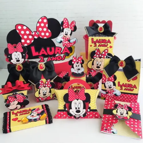 Arquivo Corte Digital Silhouette Minnie Luxo