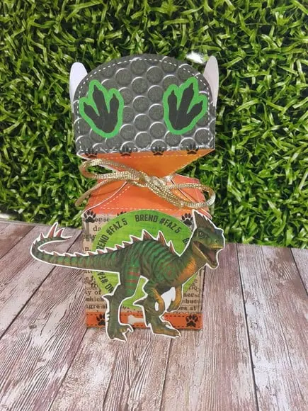 Arquivo Caixa Silhouette Dinossauro Luxo