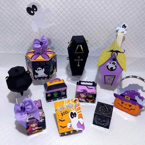 Arquivo Corte Digital Festa Halloween Luxo Luxo