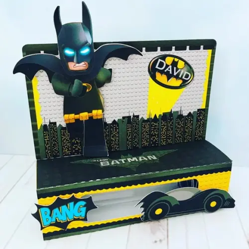 Arquivo Caixa Silhouette Batman Superluxo