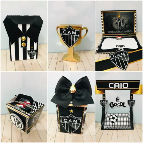 Arquivo Caixa Silhouette Futebol Superluxo
