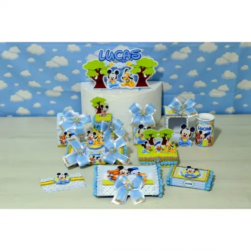 Arquivo Silhouette Mickey Baby Superluxo