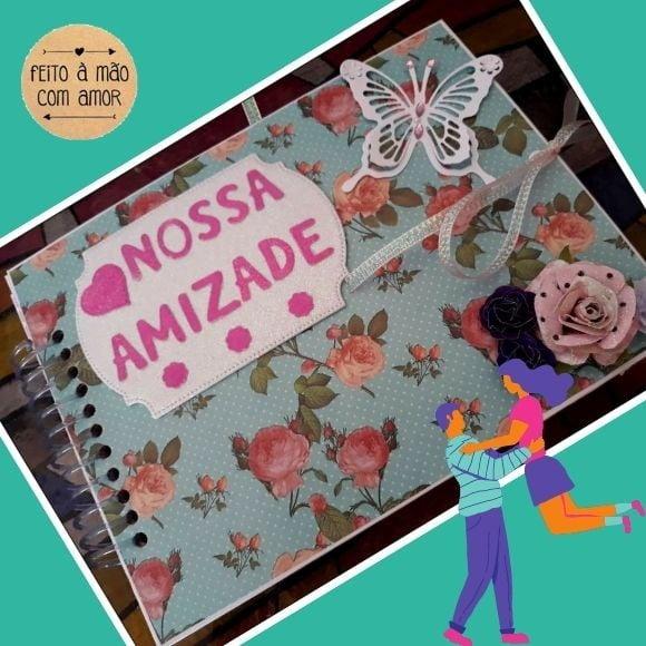 Álbum Amizade Rosa