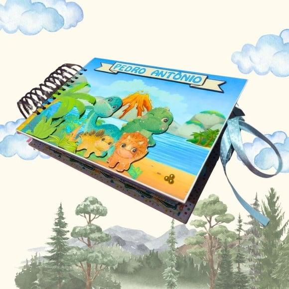 Álbum de Fotos Personalizado Dino Baby
