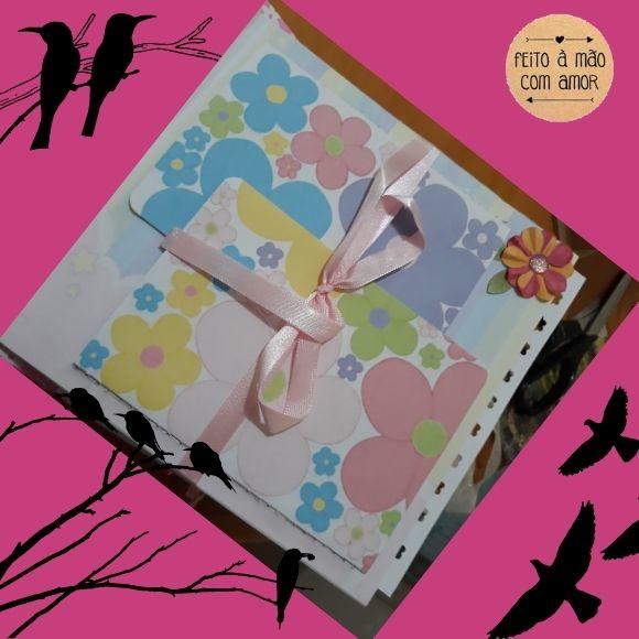 Álbum de Fotos Personalizado Corujinha Feliz